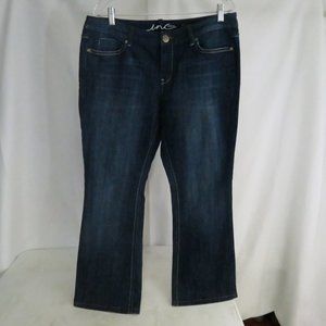 Inc Denim Regular Fit Bootleg Women's 14 Jeans